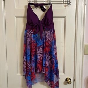 Ladies plus 2 piece Swim dress